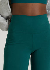 American Tall Outlet | Cotton Leggings for Tall Women in Deep Teal