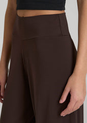 American Tall For Sale | Pull-On Breezy Wide Leg Pants for Tall Women in Espresso
