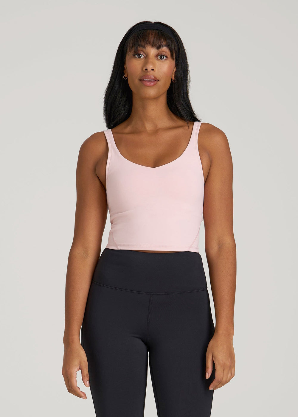 American Tall Online | Balance Tank Top for Tall Women in Hush Pink