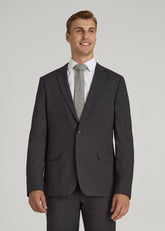 American Tall Sale | Suit Jacket for Tall Men in Charcoal Plaid