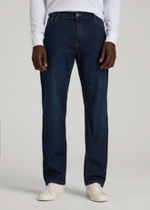 American Tall Online Shop | Mason Relaxed Fit Jeans for Tall Men in Blue Steel