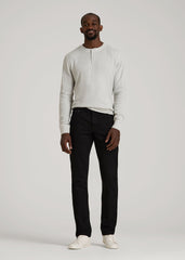 American Tall Discount | Carman TAPERED Jeans for Tall Men in True Black