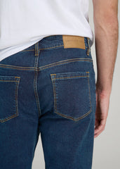 American Tall Sale | A.T. Basics Men's J1 Straight Fit Jeans for Tall Men in Charged Blue