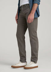 American Tall Discount | Dylan Slim Fit Colored Jeans for Tall Men in Sage