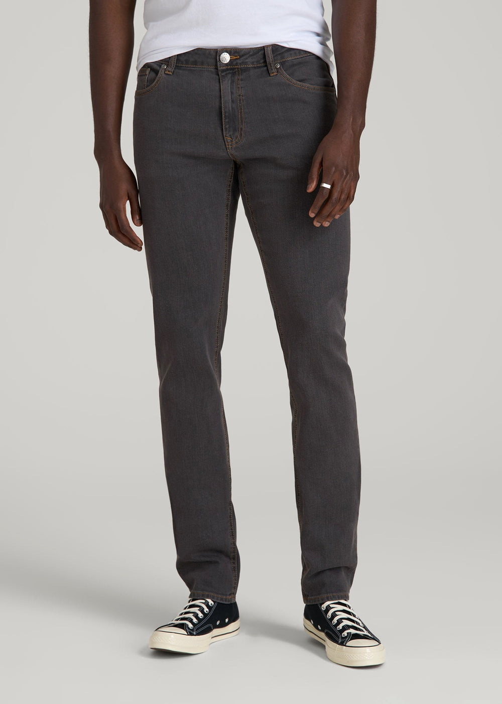 American Tall For Sale | Carman TAPERED Jeans for Tall Men in Grey