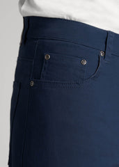 American Tall Online | Carman TAPERED Fit Five Pocket Pants for Tall Men in Marine Navy