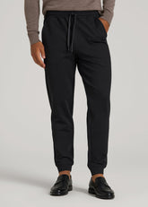 American Tall Online Shop | Soft Flex Ponte Jogger for Tall Men in Black