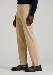 American Tall Discount | 4 Way Stretch Commuter RELAXED Chino Pants for Tall Men in Hazelwood