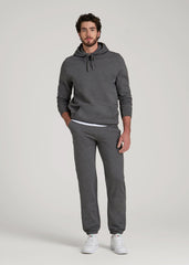 American Tall For Sale | Wearever 2.0 Fleece Sweatpants for Tall Men in Charcoal Mix