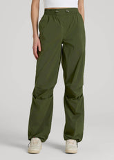 American Tall Outlet | Parachute Jogger for Tall Women in Kale Green