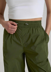 American Tall Outlet | Parachute Jogger for Tall Women in Kale Green
