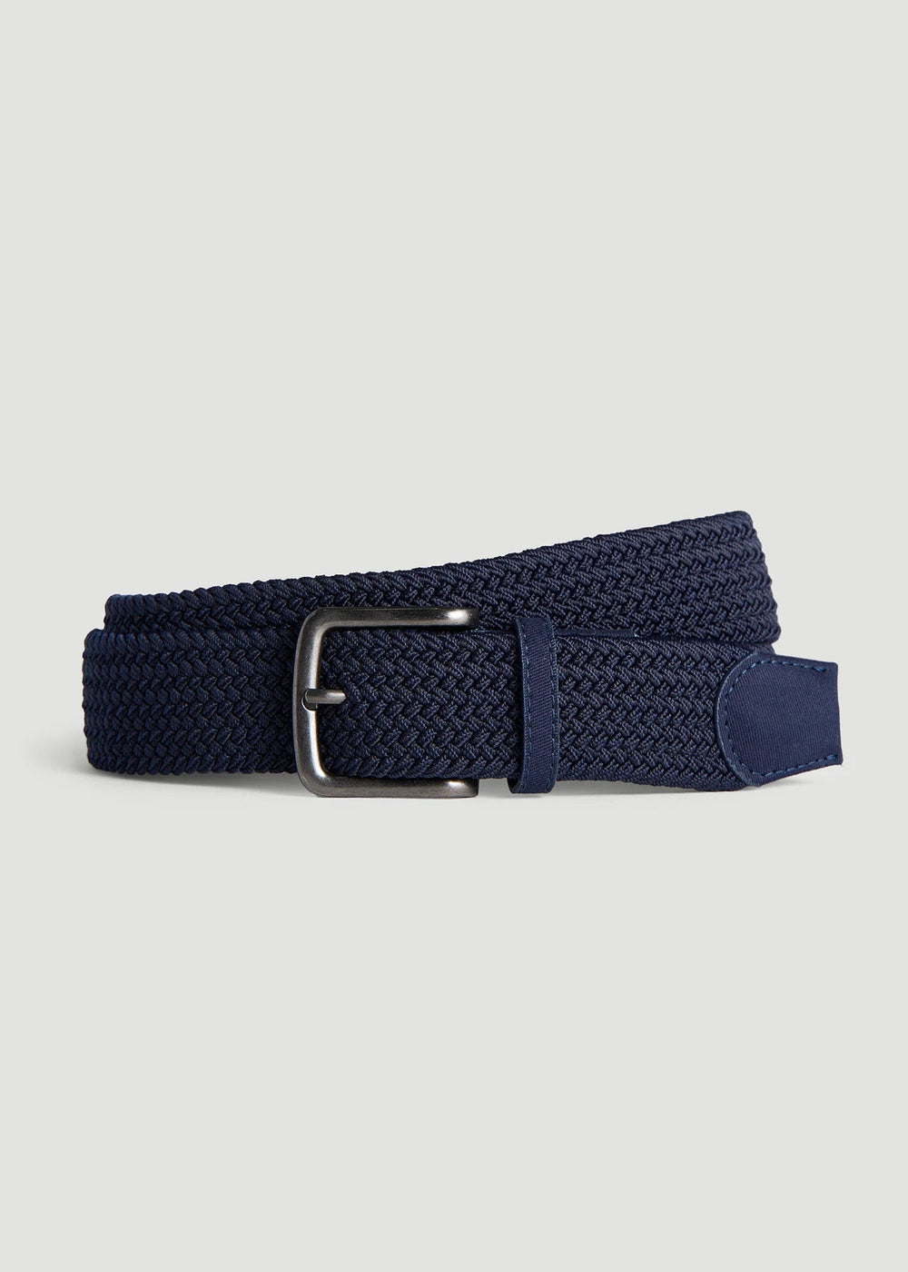 American Tall For Sale | Stretch Woven Belt in Evening Blue