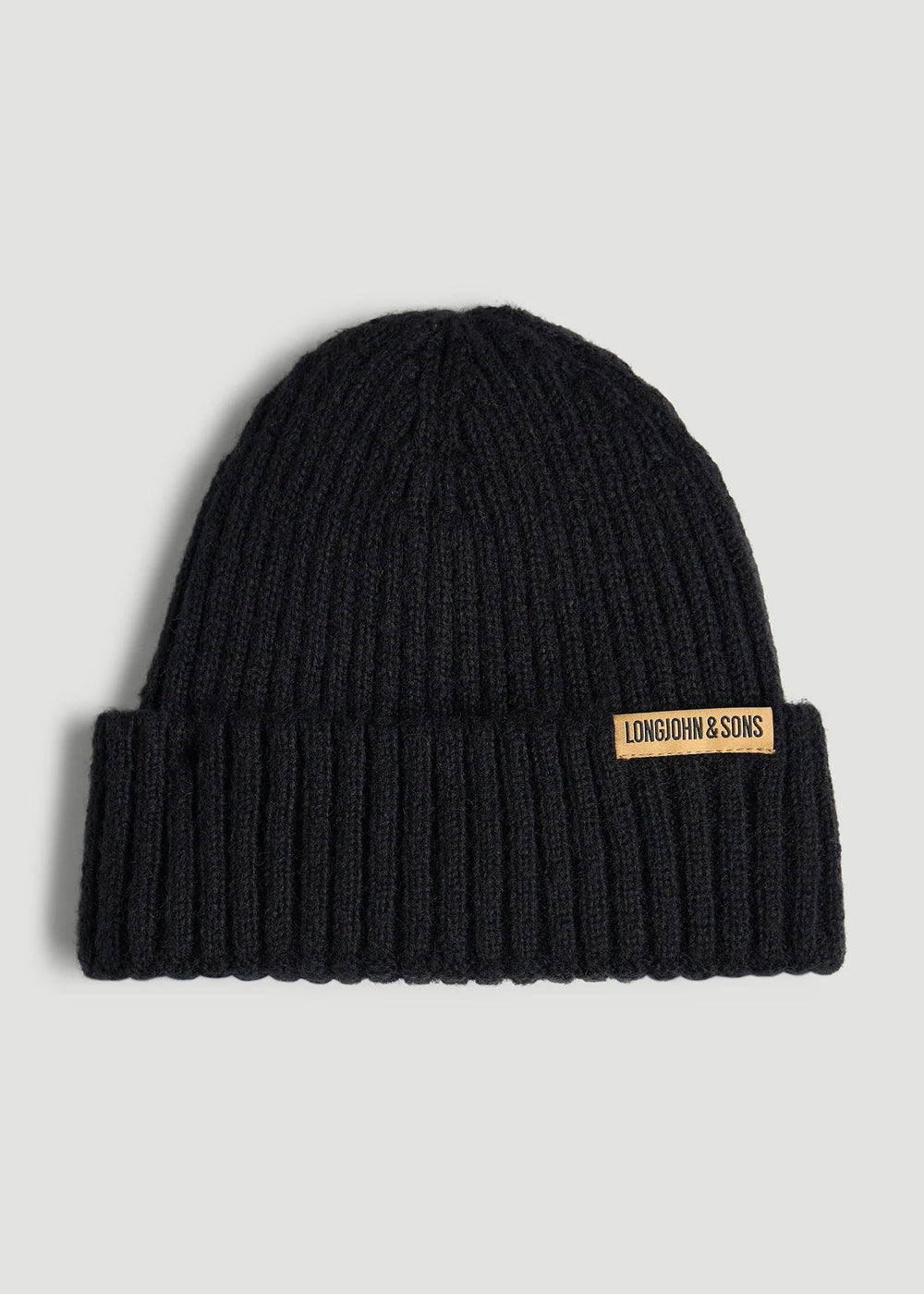 American Tall Online Shop | LJ&S Wool Blend Beanie for Tall Men in Black