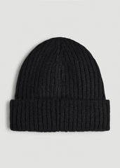 American Tall Online Shop | LJ&S Wool Blend Beanie for Tall Men in Black