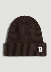 American Tall Discount | Cotton Beanie in Espresso