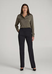 American Tall For Sale | Freedom Flex Straight Leg Dress Pants for Tall Women in Black