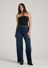 American Tall For Sale | Cotton Tube Top for Tall Women in Black