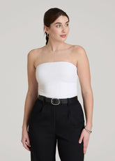 American Tall Online Shop | Cotton Tube Top for Tall Women in White