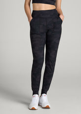 American Tall Sale | Balance Pocket Joggers for Tall Women in Grey Camo