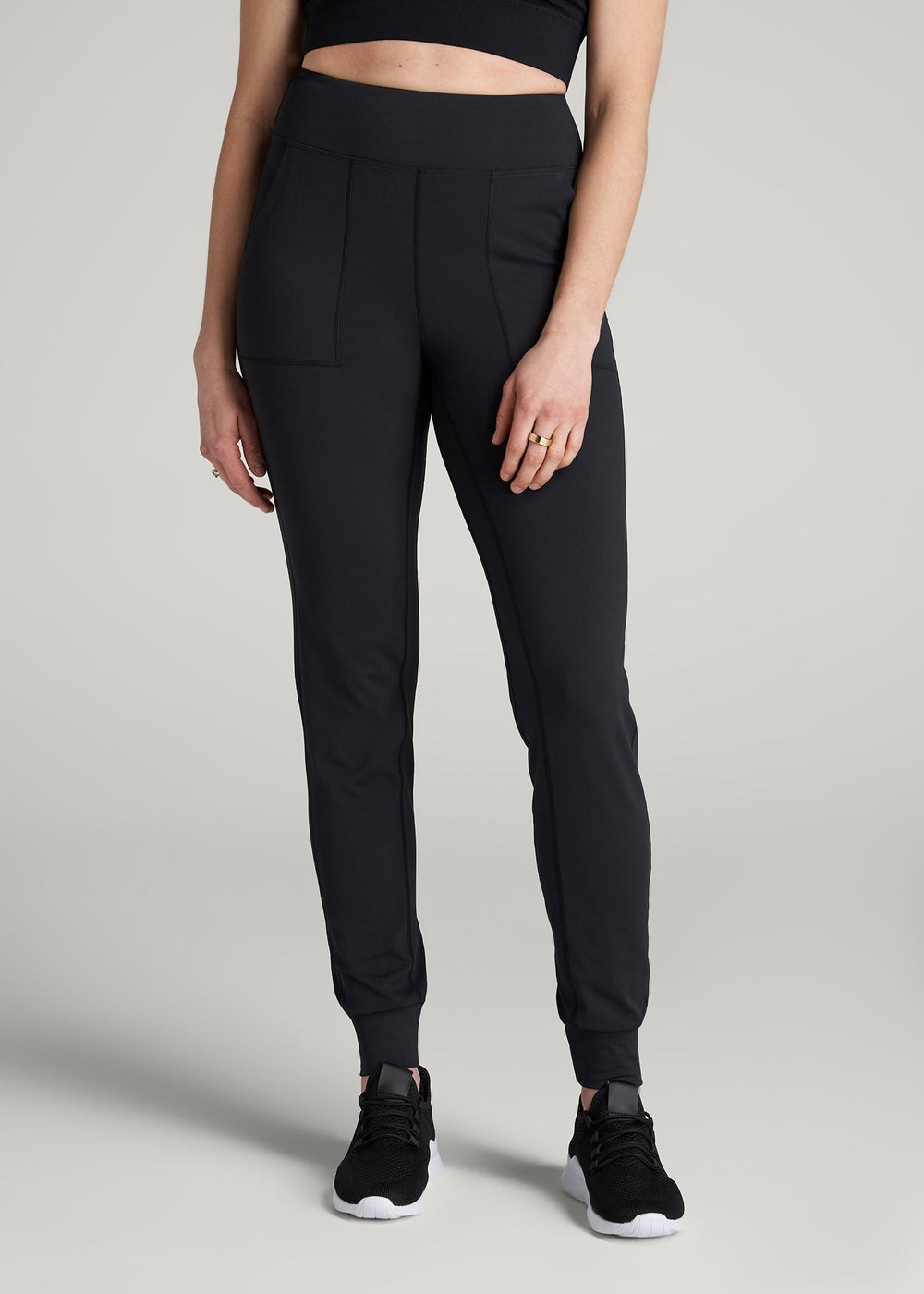American Tall Sale | Balance Pocket Joggers for Tall Women in Black
