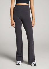 American Tall For Sale | Cotton Flare Leggings for Tall Women in Shadow Grey Mix