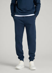 American Tall Online | Core Motion Fleece Jogger for Tall Men in Navy Blue