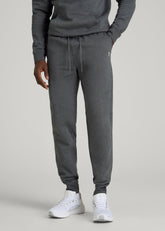 American Tall Sale | Core Motion Fleece Jogger for Tall Men in Charcoal Mix