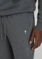 American Tall Sale | Core Motion Fleece Jogger for Tall Men in Charcoal Mix