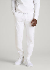 American Tall Outlet | Core Motion Fleece Jogger for Tall Men in White