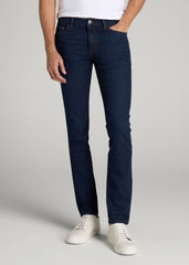 American Tall For Sale | Dylan Slim Fit Fleeced Jeans for Tall Men in Rockies Blue