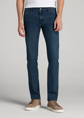 American Tall Sale | Carman TAPERED Jeans for Tall Men in Coastal Blue