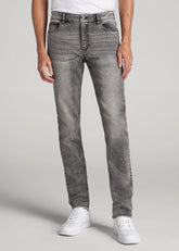 American Tall Online Shop | Dylan Slim Fit Jeans for Tall Men in Washed Faded Black