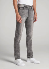 American Tall Online Shop | Dylan Slim Fit Jeans for Tall Men in Washed Faded Black