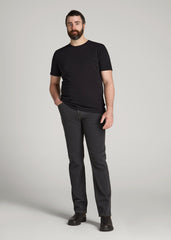 American Tall Discount | LJ&S STRAIGHT LEG Jeans for Tall Men in Vintage Black