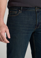 American Tall Outlet | LJ&S TAPERED Jeans for Tall Men in Mechanic Blue