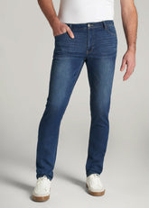 American Tall Online Shop | Carman TAPERED Jeans for Tall Men in Classic Blue