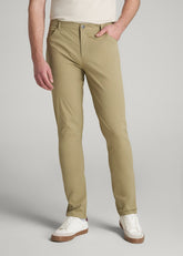 American Tall Online Shop | TAPERED-FIT Traveler Pants for Tall Men in Tan
