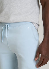 American Tall Sale | Wearever 2.0 Fleece Joggers for Tall Men in Ice Blue