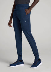American Tall For Sale | A.T. Performance Engineered Joggers for Tall Men in Navy Mix