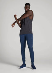 American Tall For Sale | A.T. Performance Engineered Joggers for Tall Men in Navy Mix