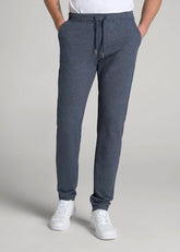 American Tall Online Shop | Microsanded French Terry Sweatpants for Tall Men in Navy Mix