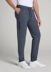American Tall Online Shop | Microsanded French Terry Sweatpants for Tall Men in Navy Mix