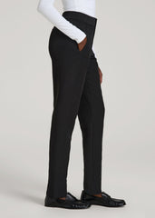American Tall Online | Traveler Tapered Fit Pant for Tall Women in Black