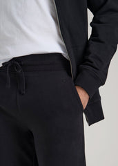 American Tall Online Shop | Wearever 2.0 Fleece Sweatpants for Tall Men in Black