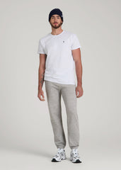 American Tall Discount | Wearever 2.0 Fleece Sweatpants for Tall Men in Heathered Grey