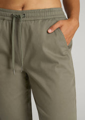 American Tall For Sale | Twill Jogger Pants for Tall Women in Olive