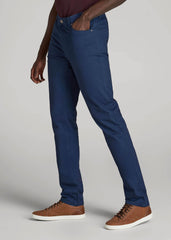 American Tall Online | Dylan Slim Fit Five-Pocket Pants For Tall Men in Marine Navy