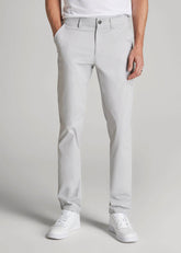 American Tall For Sale | TAPERED FIT Traveler Chino Pants for Tall Men in Light Grey