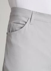 American Tall Online Shop | TAPERED-FIT Traveler Pants for Tall Men in Light Grey