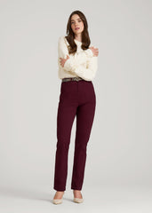 American Tall Online | High Rise Tapered Chino Pants for Tall Women in Port Royale